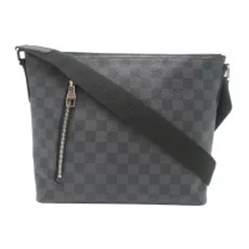 Louis Vuitton Mick Shoulder Bag Damier Graphite Black